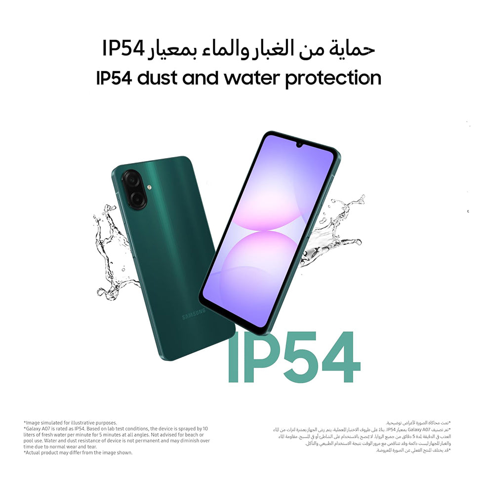 Samsung Mobile A07 6 GB Ram 128 GB Storage