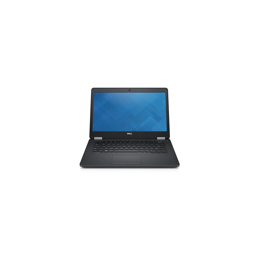 Laptop with blue screen on a white background