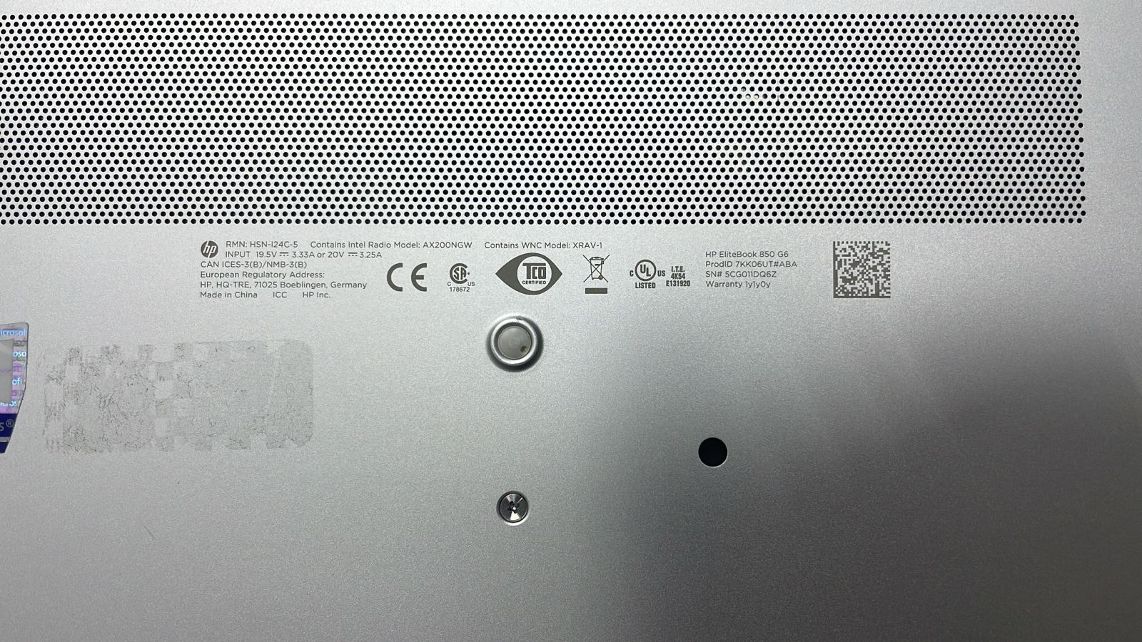 HP Laptop core i5 8th Generation