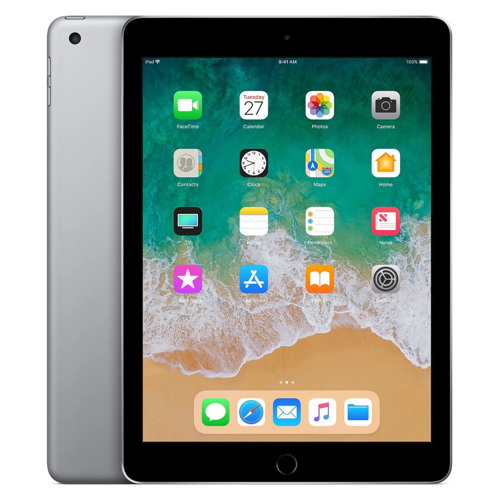 ipad 6 Generation 32 GB original display finger working with cover and charging cable