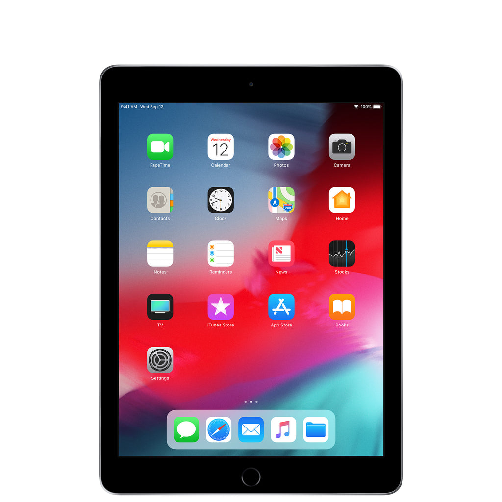 ipad 6 Generation 32 GB original display finger working with cover and charging cable
