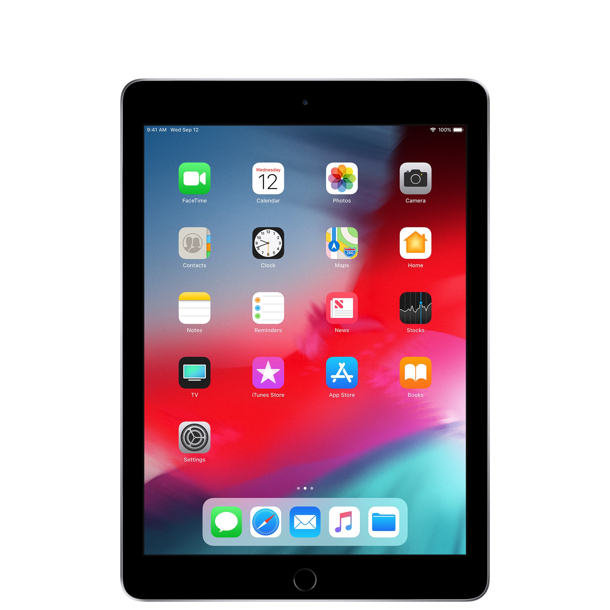 ipad 6 Generation 32 GB original display finger working with cover and charging cable